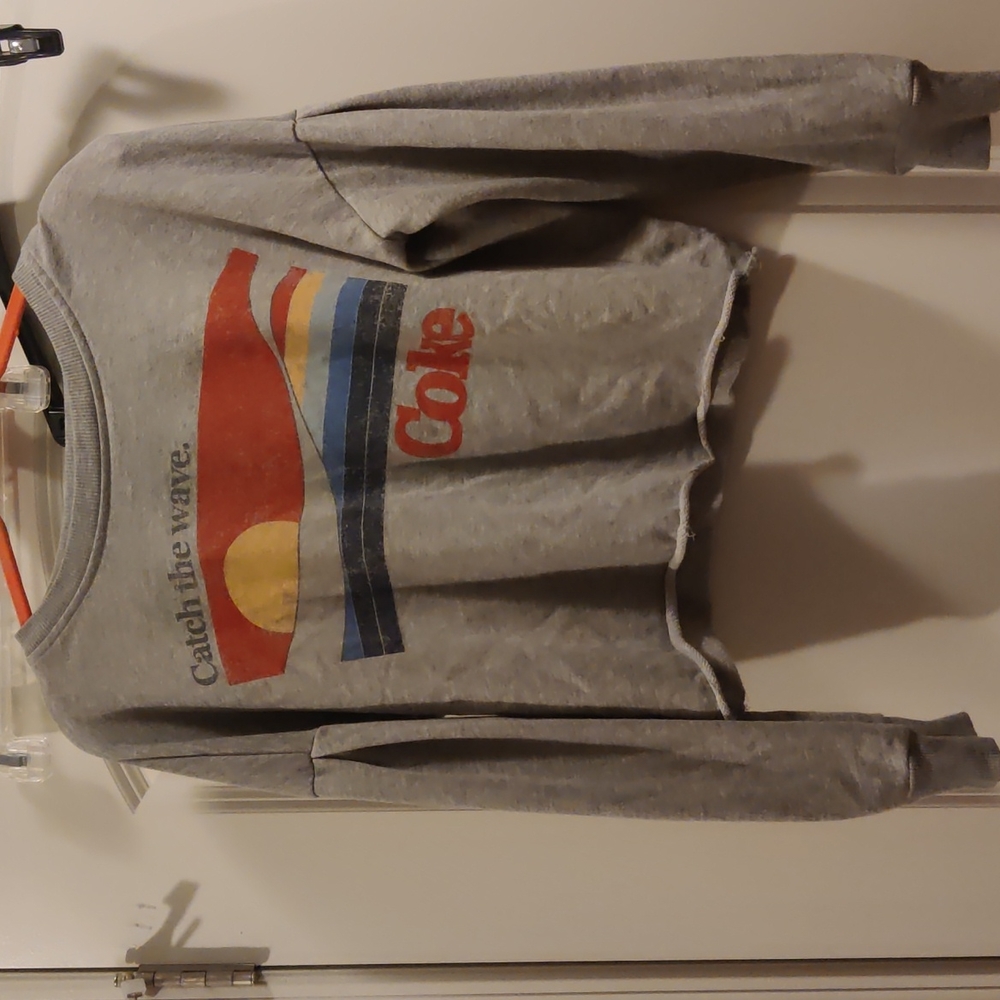 Retro faded coke a cola sz. M short long sleeve